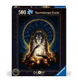 Leuchtender Löwe Puzzle Spiel