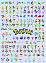 Ravensburger Puzzle 12000511 - Die ersten 151 Pokémon - 500 Teile Pokémon Puzzle für Erwachsene und Kinder ab 12 Jahren Spiel