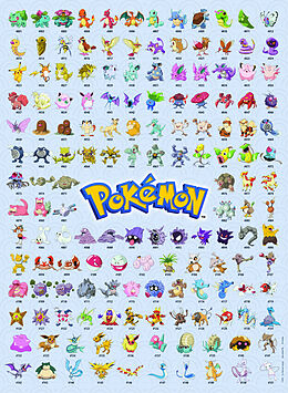 Die ersten 151 Pokémon Puzzle Spiel