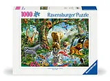 Abenteuer im Dschungel Puzzle Spiel