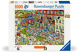 Ravensburger Puzzle 12000723 The Hotel - 1000 Teile Puzzle für Erwachsene ab 14 Jahren Spiel
