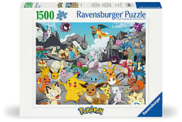 Ravensburger Puzzle 12000726 - Pokémon Classics - 1500 Teile Puzzle für Erwachsene und Kinder ab 14 Jahren, Pokémon Puzzle Spiel
