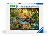 Ravensburger Puzzle 12000738 Leopardenfamilie im Dschungel - 1500 Teile Puzzle für Erwachsene und Kinder ab 14 Jahren Spiel
