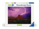 Ravensburger Puzzle 12000779 - Pinke Gewitterstimmung - 500 Teile Puzzle für Erwachsene ab 12 Jahren Spiel