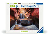 Ravensburger Puzzle 12000801 - Der Wasserfall im Red Canyon - 1500 Teile Puzzle für Erwachsene ab 14 Jahren Spiel