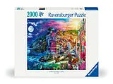 Erwachsenenpuzzle 2000 Teile - Farbenfrohe Cinque Terre Spiel