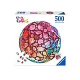 Rundes Puzzle Muscheln Spiel