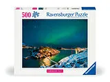 Nordlichter in Tromsø Norwegen Puzzle Spiel
