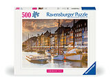 Ravensburger Puzzle 12000846, Scandinavian Places - Sonnenuntergang in Kopenhagen - 500 Teile Puzzle für Erwachsene und Kinder ab 12 Jahren Spiel
