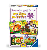 my first puzzles Kleine Tierfamilien Spiel