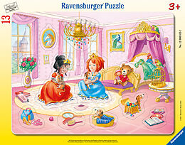 Ravensburger Kinderpuzzle - 12000855 Im Prinzessinnenschloss - 8-17 Teile Rahmenpuzzle für Kinder ab 3 Jahren Spiel