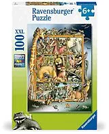 Tiere im Regal Puzzle Spiel