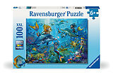 Ravensburger Kinderpuzzle - 12000864 Abenteuer unter Wasser - 100 Teile XXL Puzzle für Kinder ab 6 Jahren Spiel