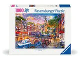 Sonnenuntergang Amsterdam Puzzle Spiel