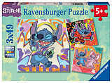 Ravensburger Puzzle 12001070 - Einfach nur spielen - 3x49 Teile Disney Stitch Puzzle für Kinder ab 5 Jahren Spiel