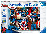 Ravensburger Kinderpuzzle 12001073 - Der erste Avenger - 100 Teile XXL Marvel Puzzle für Kinder ab 6 Jahren Spiel