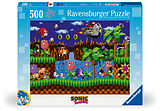 Ravensburger Puzzle 12001135 - Sonic - 500 Teile Sonic the Hedgehog Puzzle für Erwachsene und Kinder ab 12 Jahren Spiel