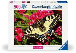 Ravensburger Puzzle 12001335, Colorful Animals - Schmetterling - 500 Teile Puzzle für Erwachsene und Kinder ab 12 Jahren Spiel