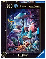 Erwachsenenpuzzle 500 Teile - Pilze im Mondschein Spiel