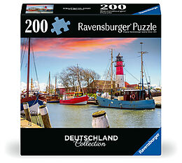 Der Hafen von Büsum Puzzle Spiel