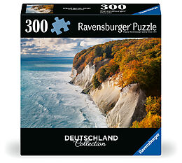 Ravensburger Puzzle 12001479 - Kreidefelsen auf Rügen - 300 Teile Puzzle Deutschland Collection für Erwachsene ab 14 Jahren Spiel