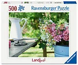 Landlust Puzzle 500 Teile - Sommerbunte Löwenmäulchen Spiel