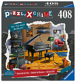 Puzzle X Crime 408 Teile - Der Tod spielt Beethoven Spiel