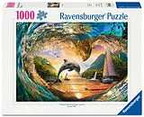 Erwachsenenpuzzle 1000 Teile - Sprung in den Sonnenuntergang Spiel