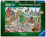 Weihnachtspuzzle 1000 Teile - Wimmelbild Weihnachten von Ray Nicholson Spiel