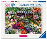 Erwachsenenpuzzle 500 Teile - Blumenmarkt, Frankreich Spiel