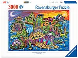 Erwachsenenpuzzle 3000 Teile - Schätze der Welt Spiel