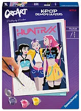 CreArt, Malen nach Zahlen Adults Trend KPop Demon Hunters - HUNTR/X Spiel