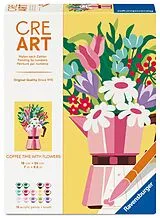CreArt Adults Trend - Kaffeepause mit Blumen Spiel