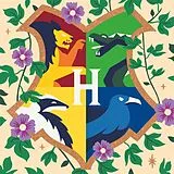 CreArt Adults Trend - Harry Potter: Hogwarts - Häuserwappen Spiel