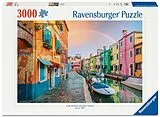 Erwachsenenpuzzle 3000 Teile - Regenbogen über Burano Spiel