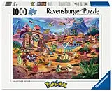Erwachsenenpuzzle 1000 Teile - Pokémon - Flareon and Volcanic Desert Spiel