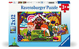 Ravensburger Kinderpuzzle - 12004045 Märchenhafte Geschichten - Puzzle für Kinder ab 3 Jahren, mit 2x12 Teilen Spiel