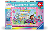 Ravensburger Kinderpuzzle - 12004112 Gabby's Dollhouse - Puzzle für Kinder ab 4 Jahren, mit 2x24 Teilen Spiel