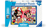 Ravensburger Kinderpuzzle - 12004136 Unterwegs mit Mickey und Minnie - Puzzle für Kinder ab 8 Jahren, mit 200 Teilen im XXL-Format Spiel