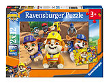 Ravensburger Kinderpuzzle - 12004167 Rubble & Crew - Puzzle für Kinder ab 3 Jahren, mit 2x12 Teilen Spiel