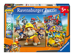 Ravensburger Kinderpuzzle - 12004168 Rubble & Crew - Puzzle für Kinder ab 5 Jahren, mit 3x49 Teilen Spiel