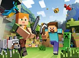 Minecraft Steve und Alex Kinderpuzzle Spiel