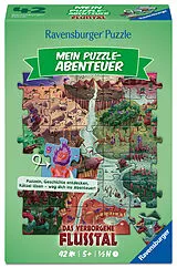 Kinderpuzzle 42 Teile - Mein Puzzle-Abenteuer: Das verborgene Flusstal Spiel