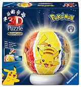 3D Puzzle-Ball Nachtlicht Pokémon Spiel