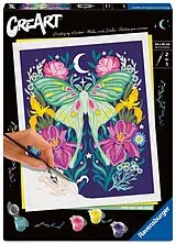 CreArt, Malen nach Zahlen Adults Trend - Pixie Cold: Luna-Motte Spiel