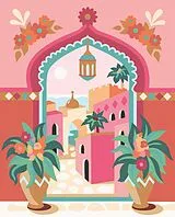 CreArt Adults Trend - Orientalische Stadt Spiel