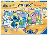 CreArt, Malen nach Zahlen Junior - Disney Stitch & Angel Spiel