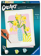 CreArt, Malen nach Zahlen Adults Trend - Narzissen Spiel
