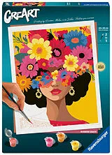 CreArt, Malen nach Zahlen Adults Trend - Blühende Schönheit Spiel