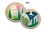 CreArt, Malen nach Zahlen Wooden - Stille Natur Spiel